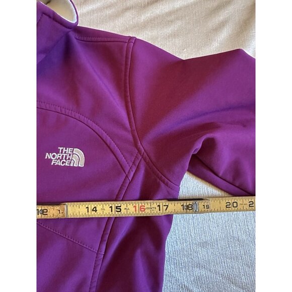 The North‎ Face Jacket Women Small Pink Purple Apex Bionic Softshell Windbreaker - Picture 5 of 8